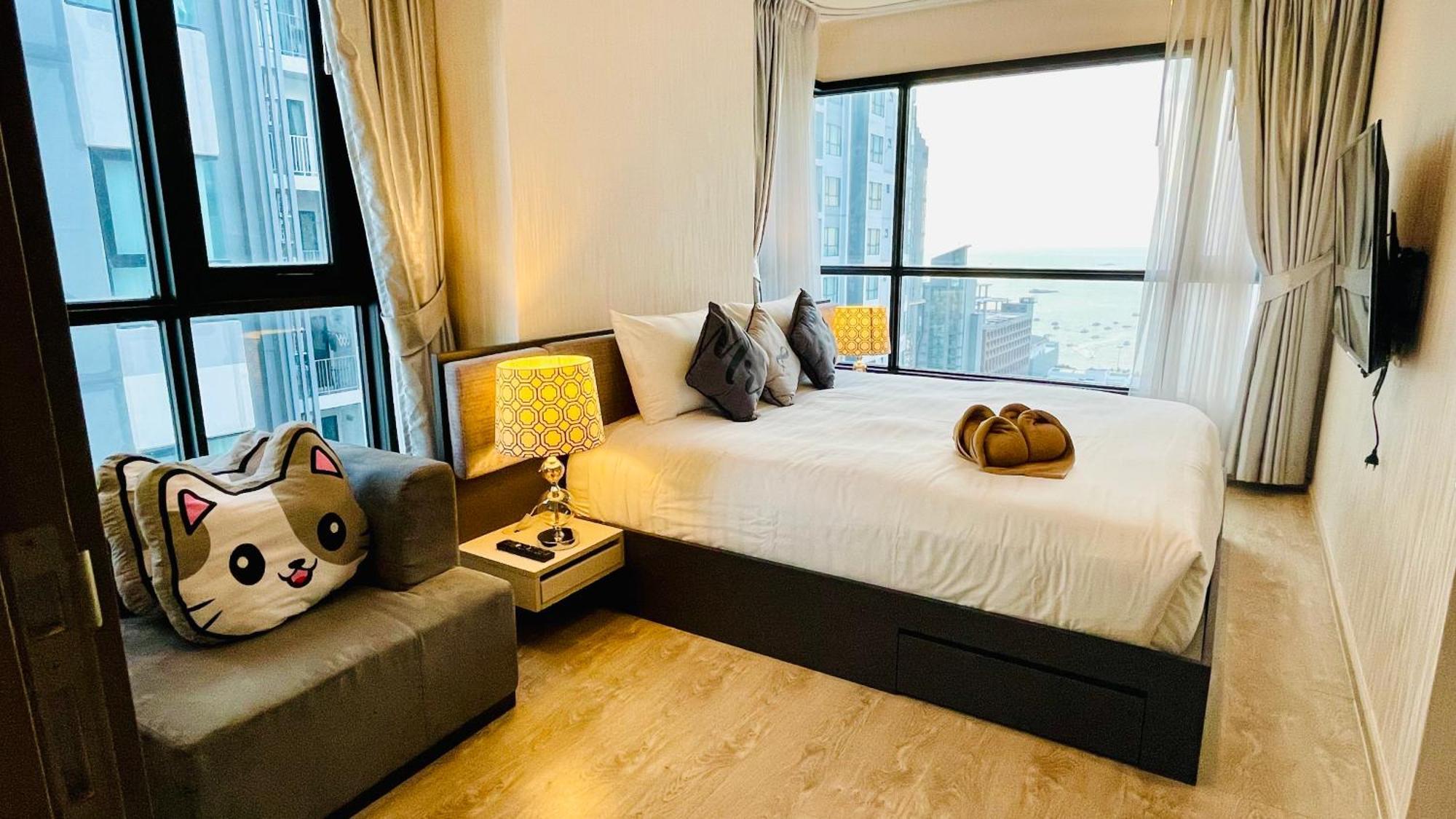 The Base Condo 2 Bed 2 Bath By Pupu 파타야 외부 사진