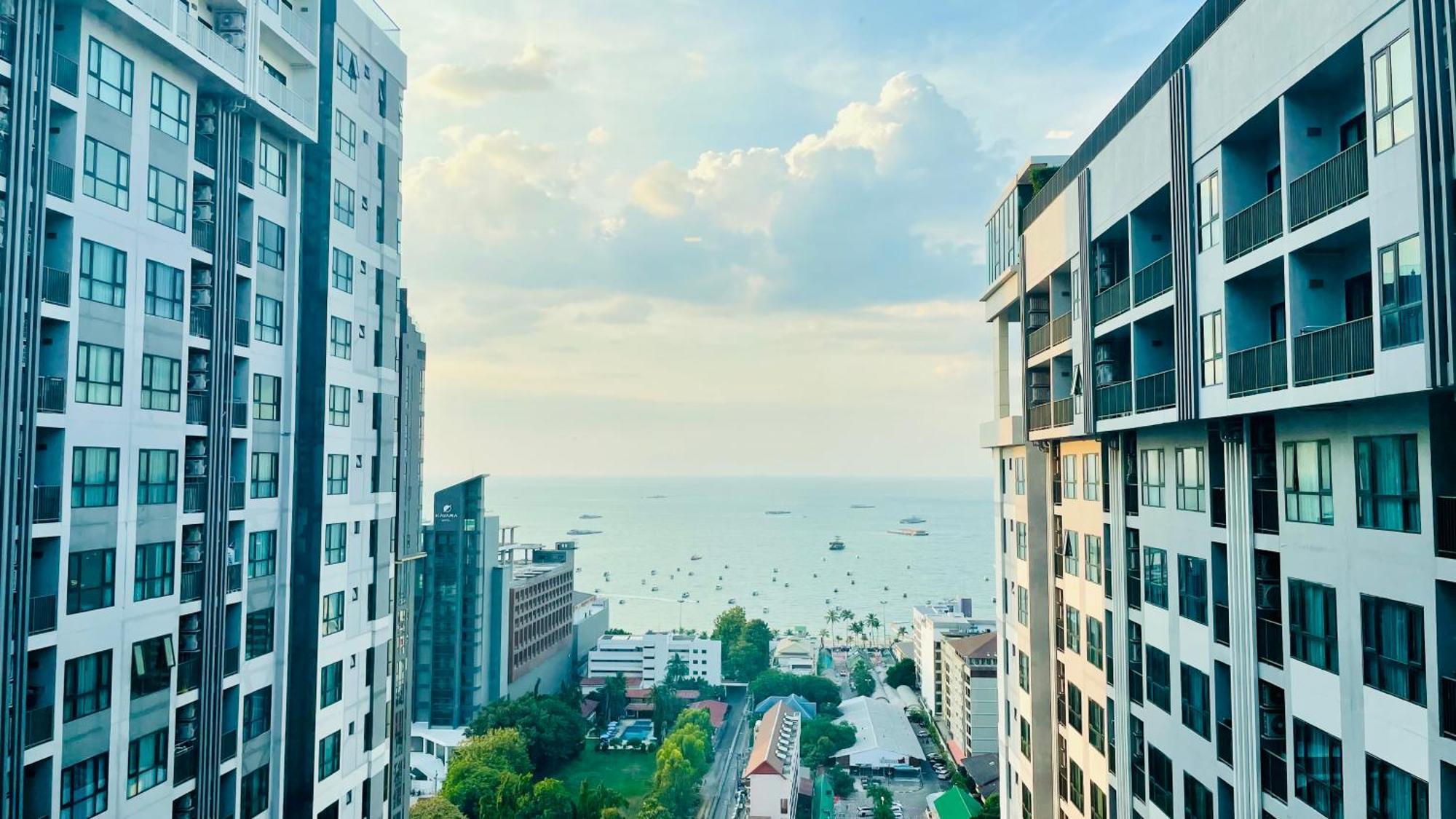 The Base Condo 2 Bed 2 Bath By Pupu 파타야 외부 사진