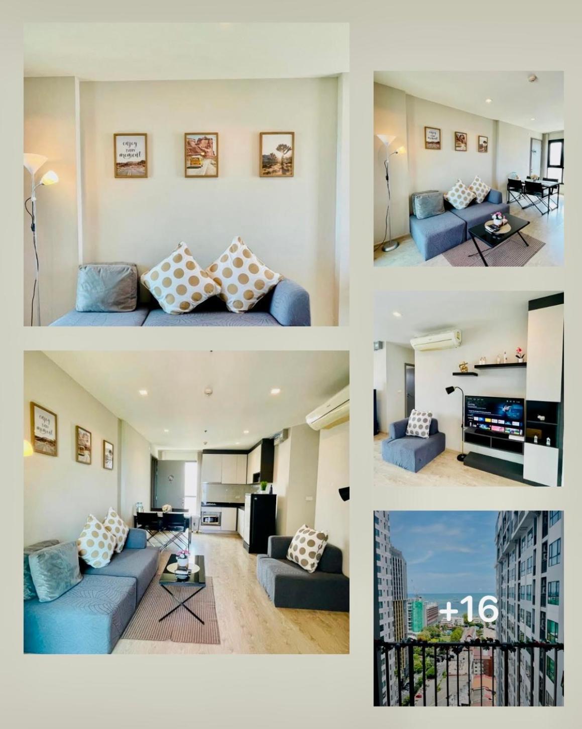 The Base Condo 2 Bed 2 Bath By Pupu 파타야 외부 사진